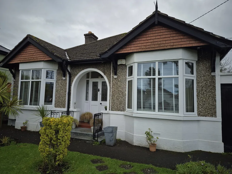 New front door and porch