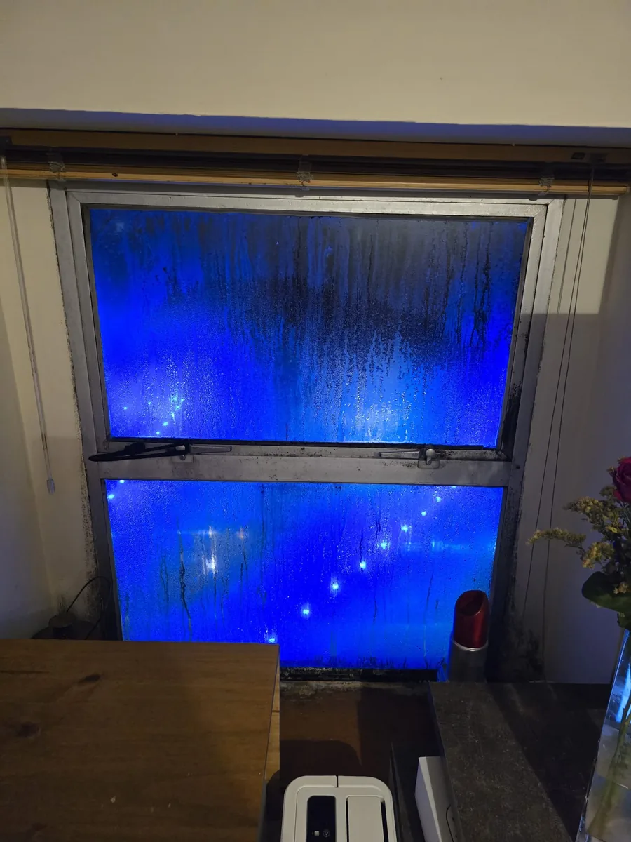 Energy-efficient glazing — before